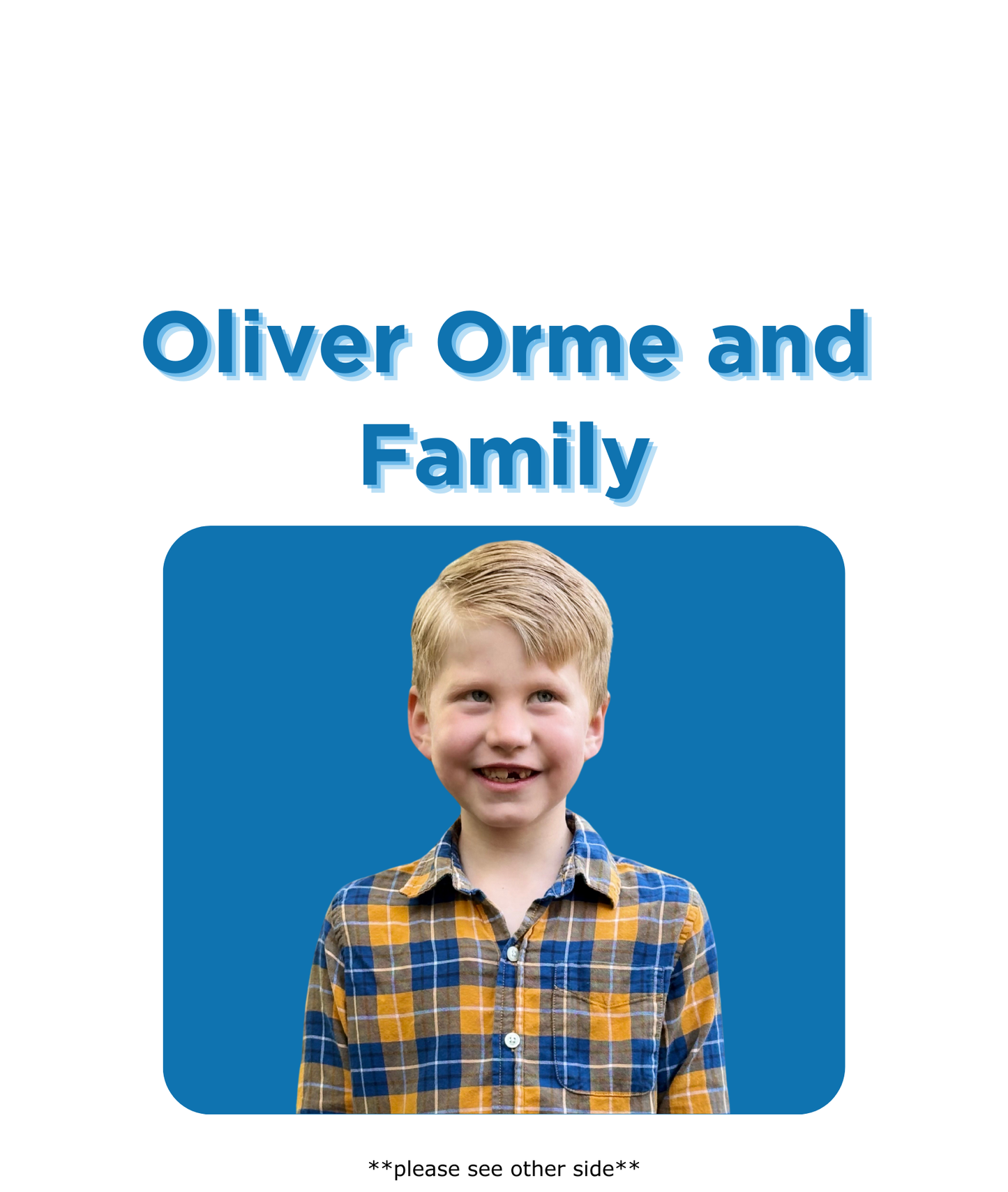 Oliver Orme and Family