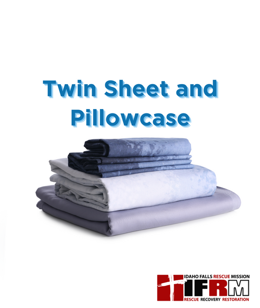 Twin Sheet and Pillowcase