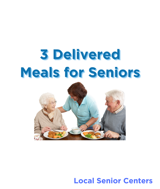 3 Delivered Meals for Seniors