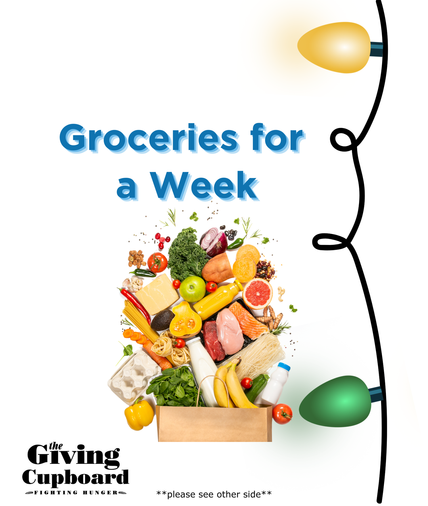 Groceries for a Week