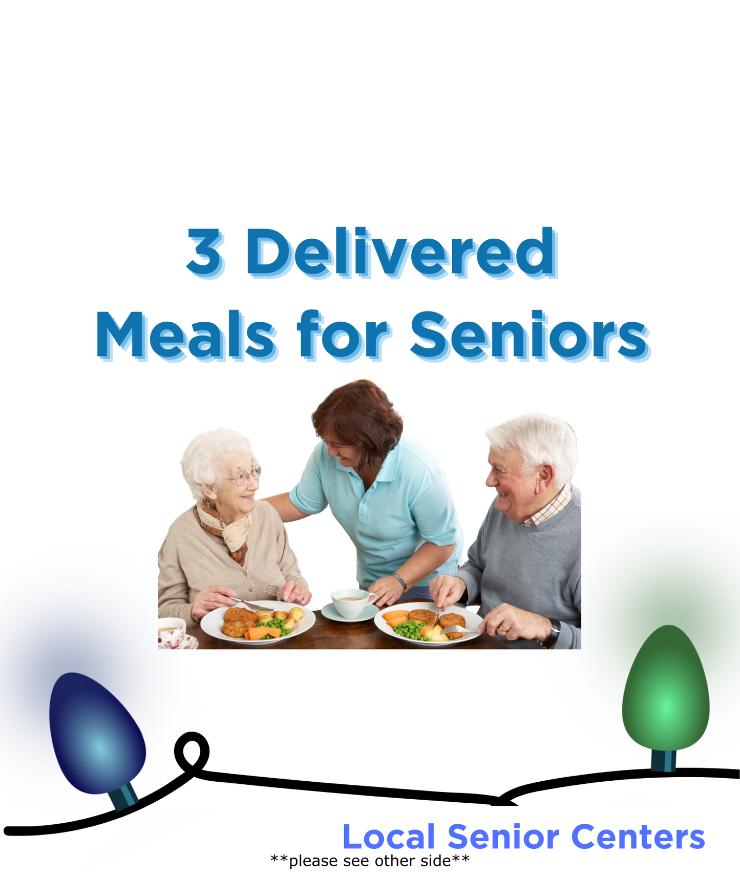 3 Delivered Meals for Seniors